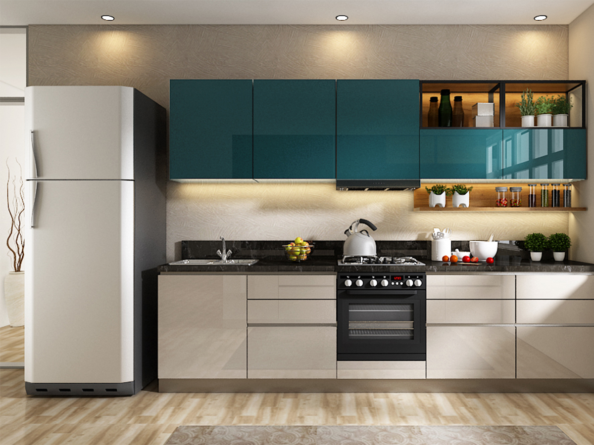 Aleve Modular Kitchen Design