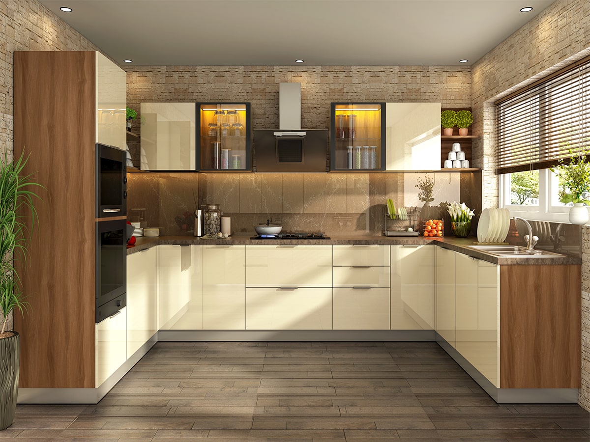 Aster Modular Kitchen Design