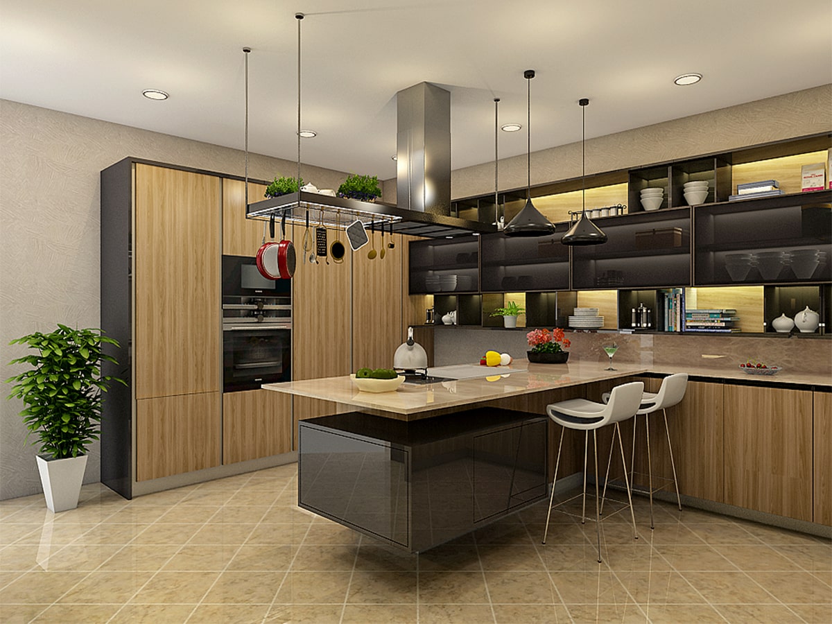 Blanche Modular Kitchen Design