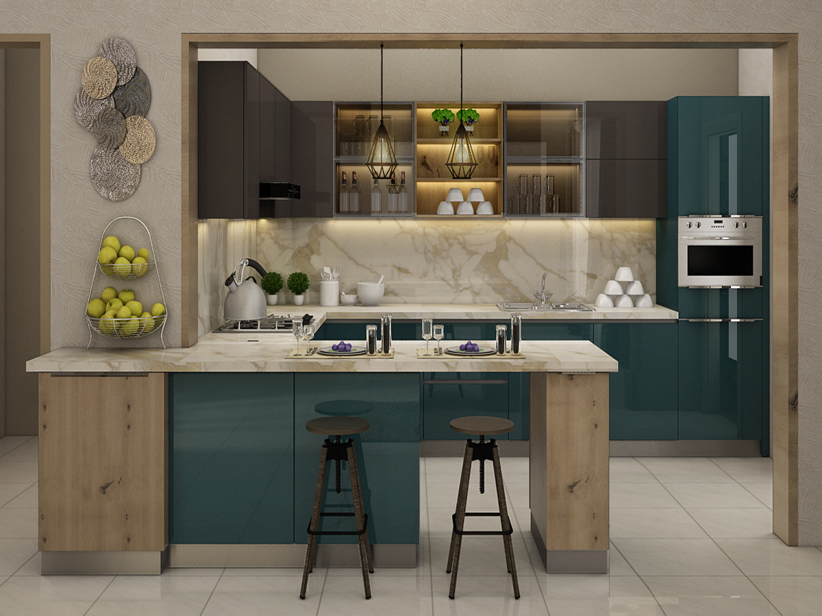 Ellie Modular Kitchen Design