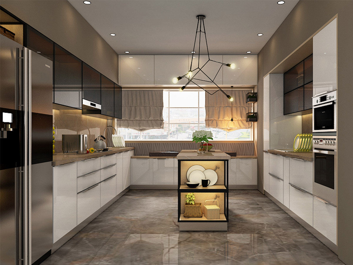 Legno Modular Kitchen Design