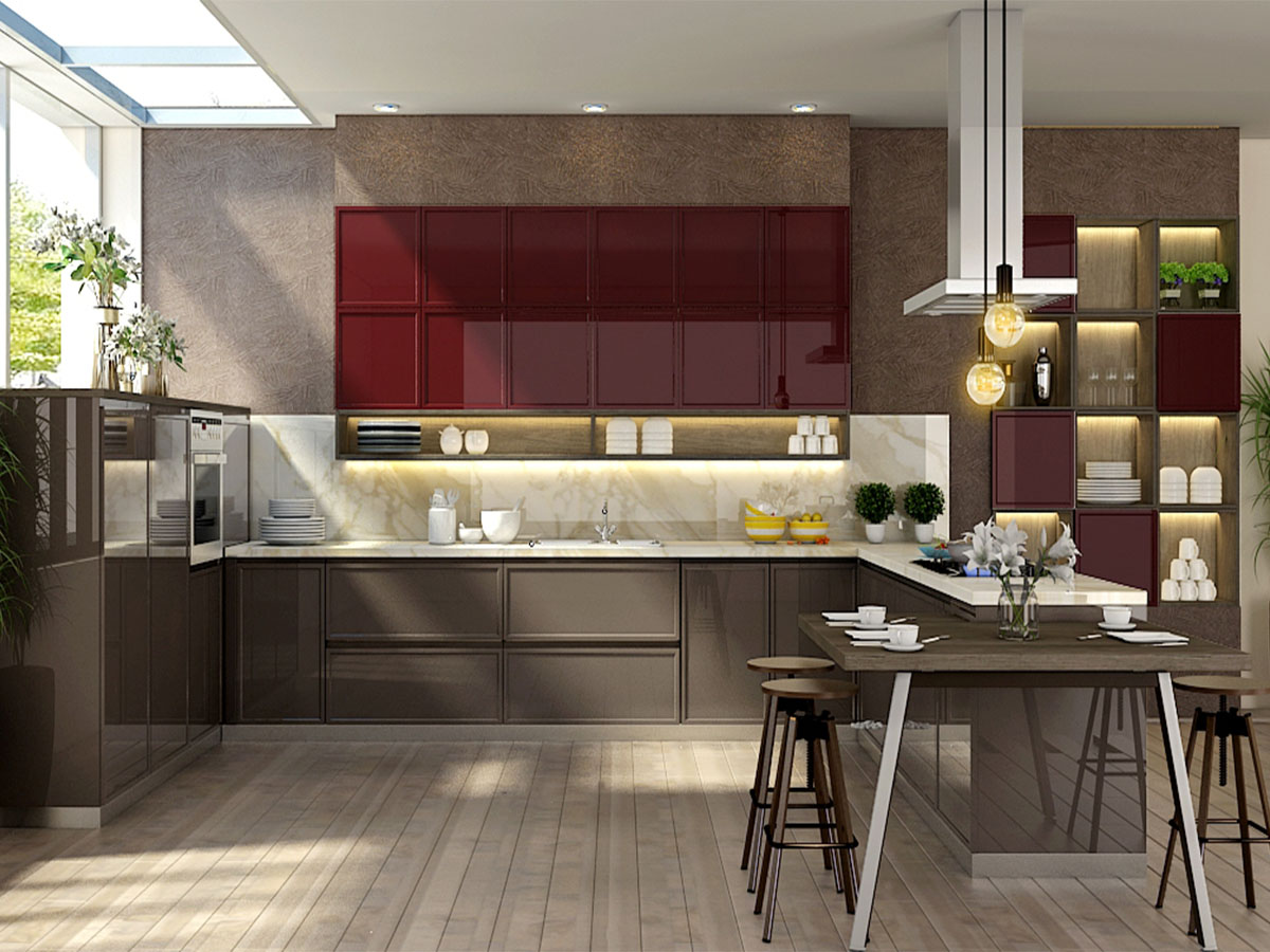 Venus Modular Kitchen Design