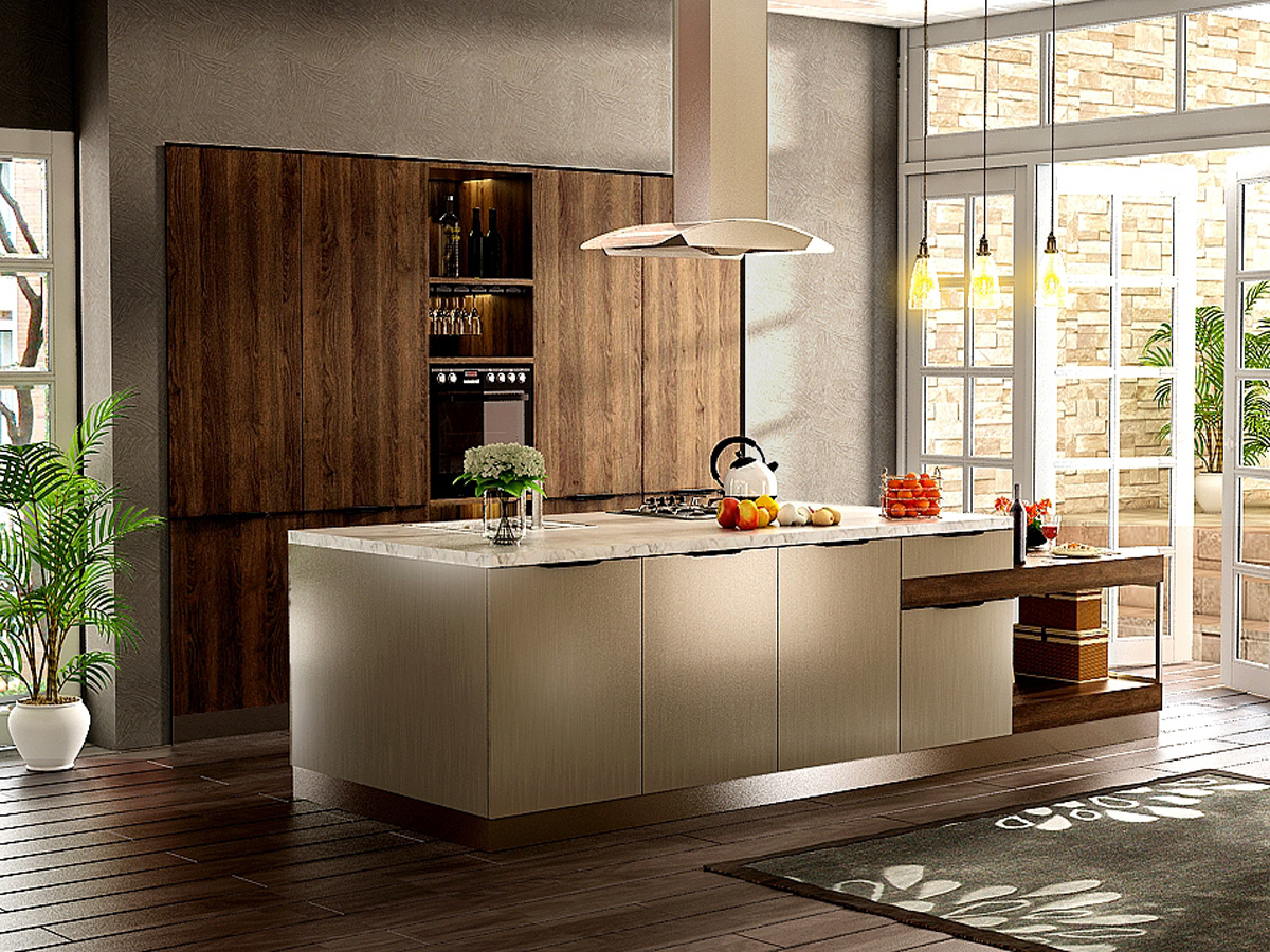 Zoe Modular Kitchen Design