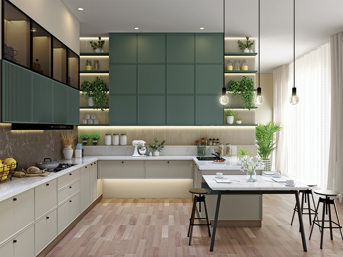 Evans Modular Kitchen Design